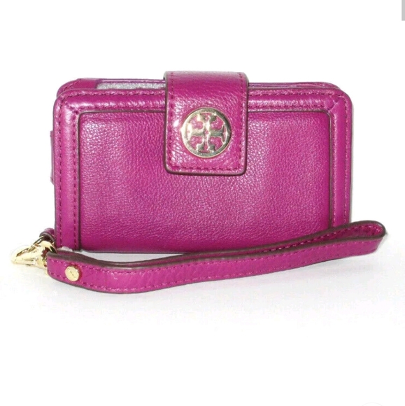 Tory Burch Amanda Smart Phone case Wallet Wristlet - Picture 1 of 5
